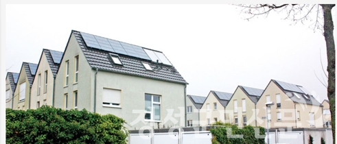 독일의 태양광 주택